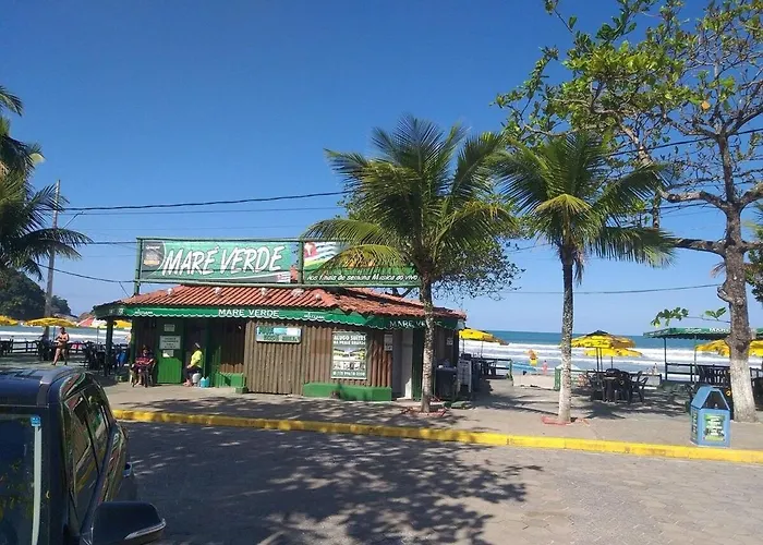 Cantinho do descanso na praia grande Ubatuba
